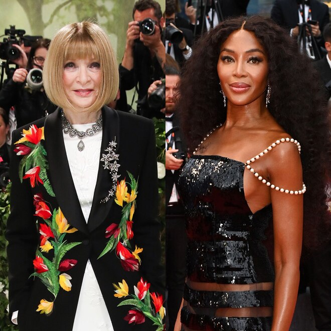 Anna Wintour, Naomi Campbell